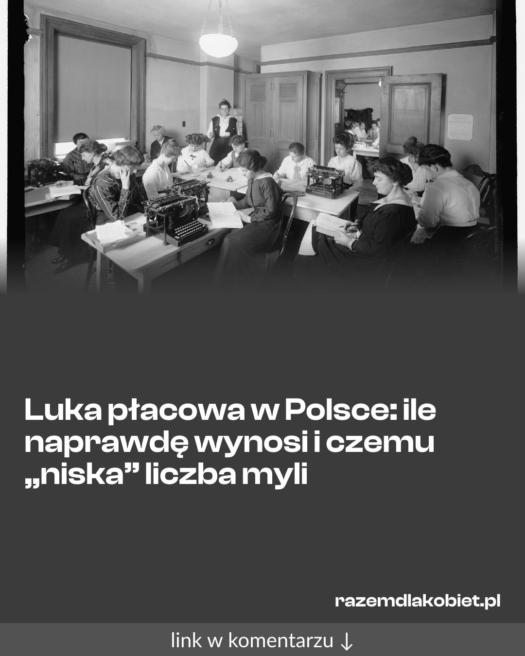 Grafika do udostępnienia: Luka płacowa w Polsce: ile naprawdę wynosi i czemu „niska” liczba myli